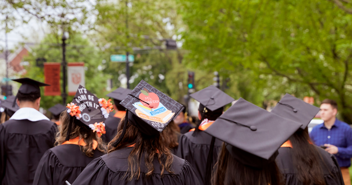 Commencement Carroll University